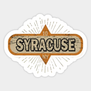 Syracuse Sticker